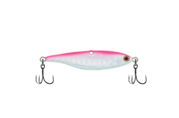 Image of Berkley Vibrato Saltwater Hard Bait, Metal Jig, Pinkescent, 10, 1548006