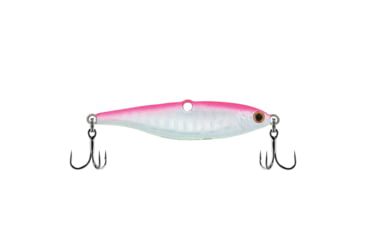 Image of Berkley Vibrato Saltwater Hard Bait, Metal Jig, Pinkescent, 14, 1548012