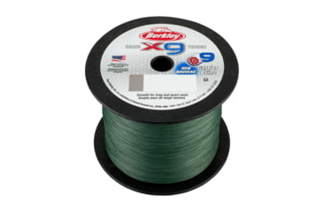 Image of Berkley x9 Braid Superline, 0.40mm class/0.016in class, 80lb test/100 lbC/45.6kg, 2188yd/2000m, 20lb, Low-Vis Green, X9BBK80-22, Low-Vis Green, 0.016 in/0.40 mm, 1486843