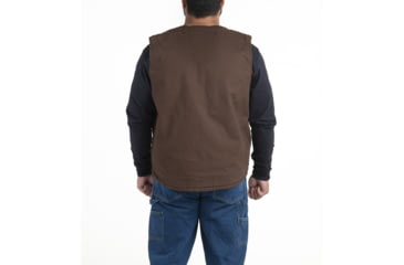 Image of Berne High Country V-Neck Vest - Mens, Bark, 5XL, VW531BBR640