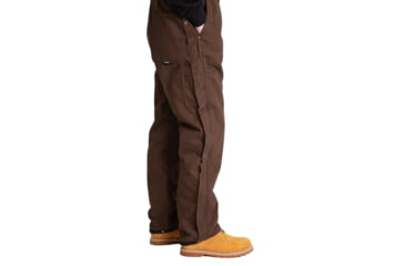 Image of Berne Highland Washed Insulated Bib Overall - Mens, Bark, 6XL, B377BBR680