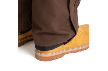 Image of Berne Highland Washed Insulated Bib Overall - Mens, Bark, 6XL, B377BBR680