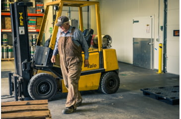 Image of Berne Highland Washed Insulated Bib Overall - Mens, Olive Duck, 5XL Tall, B377ODT640