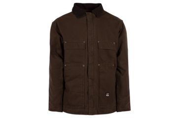 Image of Berne Original Washed Chore Coat - Mens, Bark, 4XL CH377BBT600