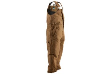 Image of Berne Youth Insulated Bib Overall, Brown Duck, Extra Small BB20BDR320