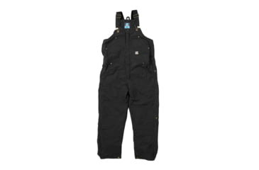 Image of Berne Youth Softstone Insulated Bib Overall - Mens, Black, Extra Small, BB21BKR320