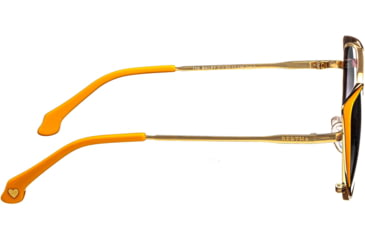 Image of Bertha Bailey Handmade in Italy Sunglass - Womens, Yellow, One Size, BRSIT109-1