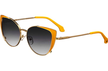 Image of Bertha Bailey Handmade in Italy Sunglass - Womens, Yellow, One Size, BRSIT109-1