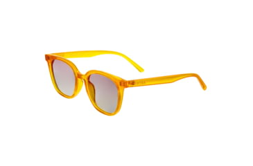 Image of Bertha Betty Polarized Sunglasses - Womens, Yellow Frame, Pink Lens, Yellow/Pink, One Size, BRSBR051C6