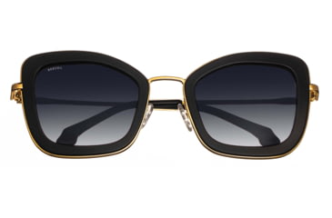 Image of Bertha Delphine Handmade in Italy Sunglass - Womens, Black, One Size, BRSIT108-1