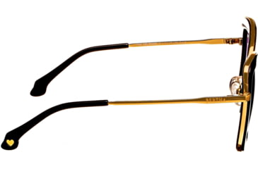 Image of Bertha Delphine Handmade in Italy Sunglass - Womens, Black, One Size, BRSIT108-1