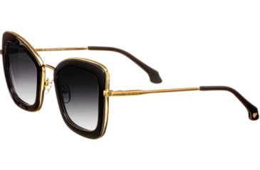 Image of Bertha Delphine Handmade in Italy Sunglass - Womens, Black, One Size, BRSIT108-1