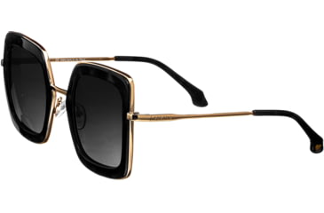 Image of Bertha Ellie Handmade in Italy Sunglass - Womens, Black, One Size, BRSIT106-2
