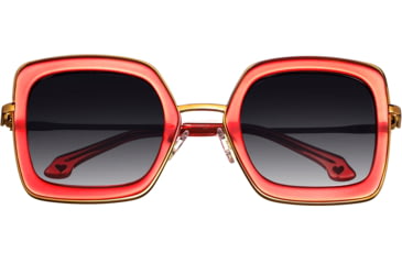 Image of Bertha Ellie Handmade in Italy Sunglass - Womens, Pink, One Size, BRSIT106-1