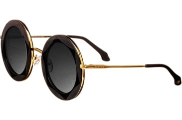 Image of Bertha Jimi Handmade in Italy Sunglass - Womens, Black, One Size, BRSIT107-1