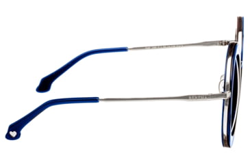 Image of Bertha Jimi Handmade in Italy Sunglass - Womens, Navy, One Size, BRSIT107-3
