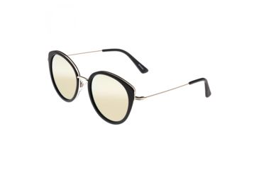 Image of Bertha Sasha Polarized Sunglasses, Gold/Gold, One Size, BRSBR030GD