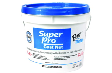 Image of Betts Super Pro Mono Cast Net 8' 3/8" Mesh 1.3Lb Lead per Ft Bucket, 21-8