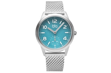 Image of Bia Suffragette Watches, Blue Dial, Ss Mesh Bracelet, Steel, One Size, B1012