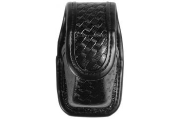 Image of Bianchi 7927 Rail Mounted Light Pouch - Plain Black, Brass 22767