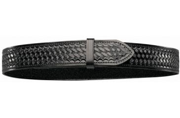 Image of Bianchi B8V Garrison Belt with Hook and Loop - Plain Black, 16340