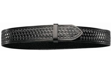 Image of Bianchi B8V Garrison Belt with Hook and Loop - Plain Black, 16341