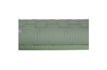 Image of Big Agnes Campmeister Deluxe Insulated Sleeping Pad, Deep Lichen Green, 25x78, PCMDIWL25