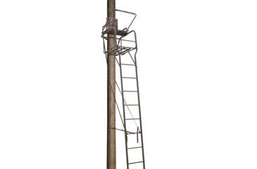 Image of Big Dog Hunting Lancer Pro Ladderstand, 22ft, Camo, BDL-396