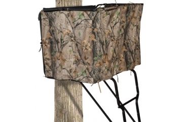 Image of Muddy Deluxe Universal Blind Kit, includes 2-piece reusable plastic snap fasteners, Carry Bag, Camo CA100