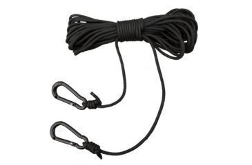 Image of Muddy Lift Cord, includes 2-Heavy Duty Caribiner Clips, Black LA050