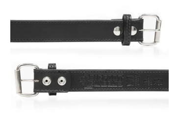 Image of Bigfoot Gun Belts Gun Belt 14oz - 34 Inch - Black - Stainless Steel - GB14-34-BL-SS