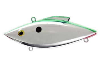 Image of Bill Lewis Mag-Trap Hard Bait, Chrome Green Back, 3/4 oz, BLF-MG25G