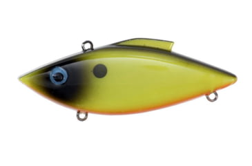 Image of Bill Lewis Rat-L-Trap Hard Bait, Chartreuse/Black Back, 1/2 oz, BLF-RT09