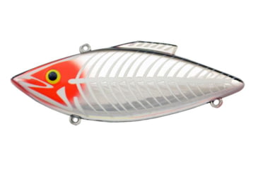 Image of Bill Lewis Rat-L-Trap Hard Bait, Chrome Black Zombie, 1/2 oz, BLF-RT540