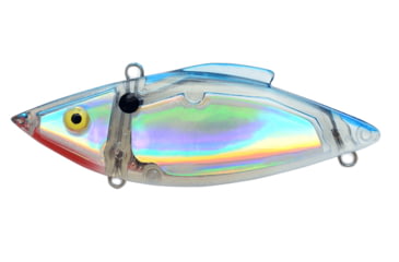 Image of Bill Lewis Super-Trap Hard Bait, Lectric Silver/No Pattern, 1-1/2 oz, BLF-STL1