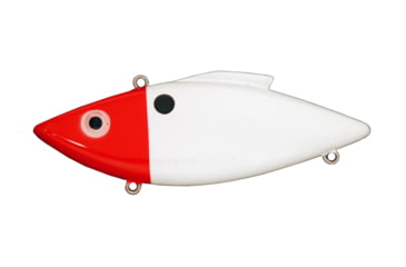 Image of Bill Lewis Rat-L-Trap Hard Bait, white Redhead - Saltwater, 1/2 oz, BLF-RT97S
