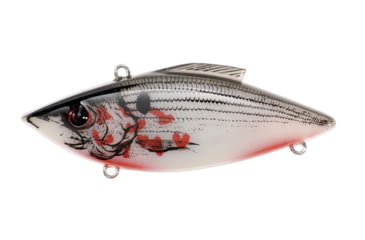 Image of Bill Lewis Tiny-Trap Hard Bait, white Bleeding Shad, 1/8 oz, BLF-TT376