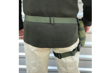 Image of Bino Dock Bino Bag Green Includes 3 Straps &amp; Safety Crd