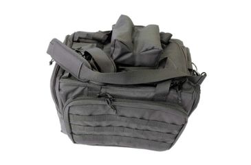 Image of Birchwood Casey 06844 SportLock Deluxe Range Bag 10 X 17 X 14 Light Gray, BC-06844