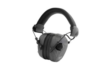Image of Birchwood Casey 43250 EKrest Electronic Earmuff 26 DB Black Carbon Fiber, BC-43250