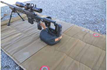 Image of Birchwood Casey Steady-Shot Delta Heavyweight Prefilled Black Wax Canvas, BC-BAG-SSDLH