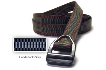 Image of Bison Viper blk Ladderlock - Gray L