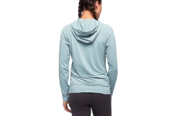 Image of Black Diamond Alpenglow Hoody - Womens, Blue Ash, Large, AP7520804006LRG1