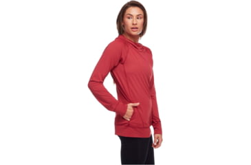 Image of Black Diamond Alpenglow Hoody - Womens, Wild Rose, Large, AP7520806012LRG1