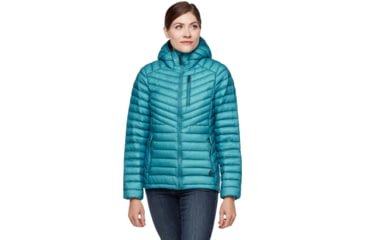 Image of Black Diamond Approach Down Hoody - Womens, Azul, Small, AP7461884004SML1