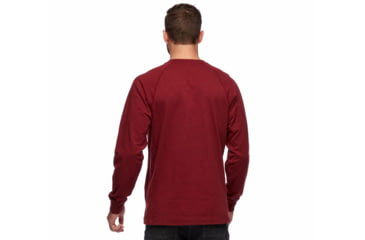 Image of Black Diamond Basis Crew - Mens, Dark Crimson Heather, Medium, AP7523206029MED1