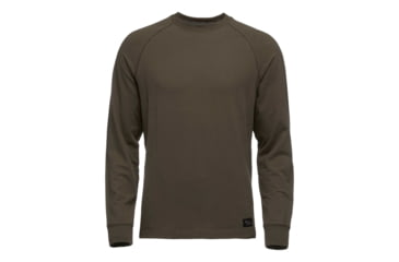 Image of Black Diamond Basis Crew Sweater - Mens, Walnut, Medium, AP7523202005MED1