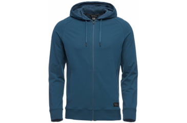 Image of Black Diamond Basis Full Zip Hoodie - Mens, Midnight, Extra Large, AP7522804017XLG1