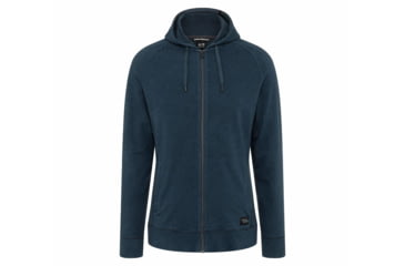 Image of Black Diamond Basis Full Zip Hoody - Mens, Eclipse Heather, Extra Large, AP7522805009XLG1