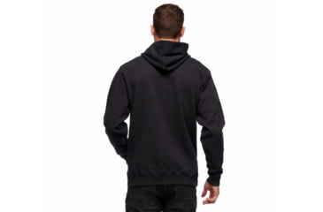 Image of Black Diamond Basis Pullover Hoody - Mens, Black Heather, Medium, AP7522820062MED1